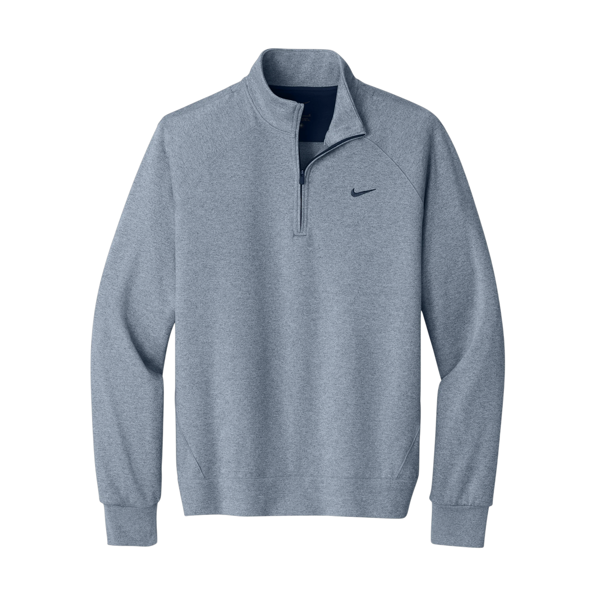 Nike Women's Dri-FIT Primary 1/4-Zip in Navy Heather — custom branded by Motive