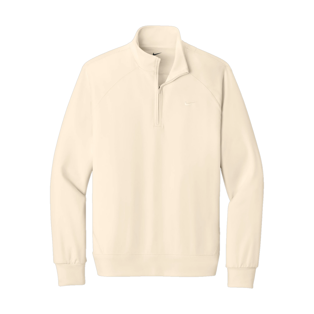 Nike Women's Dri-FIT Primary 1/4-Zip in Pale Ivory — custom branded by Motive