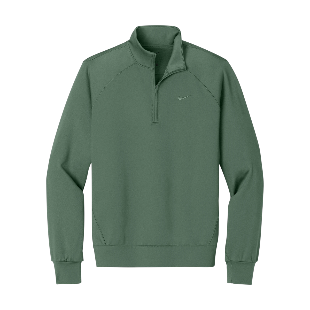 Nike Women's Dri-FIT Primary 1/4-Zip in Vintage Green — custom branded by Motive