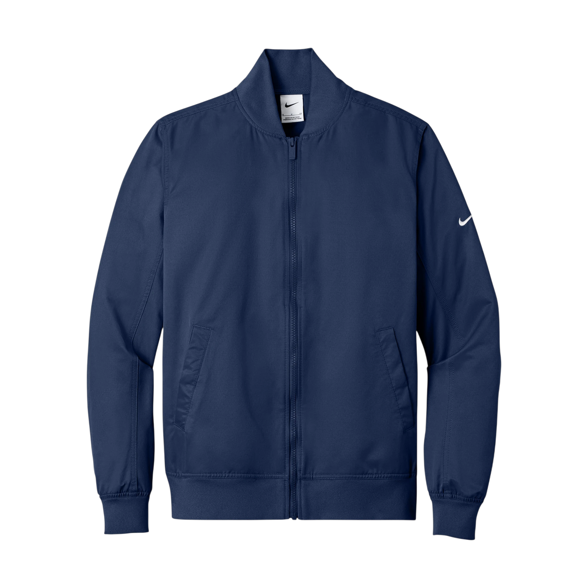Nike Women's Bomber Jacket in Midnight Navy — custom branded by Motive