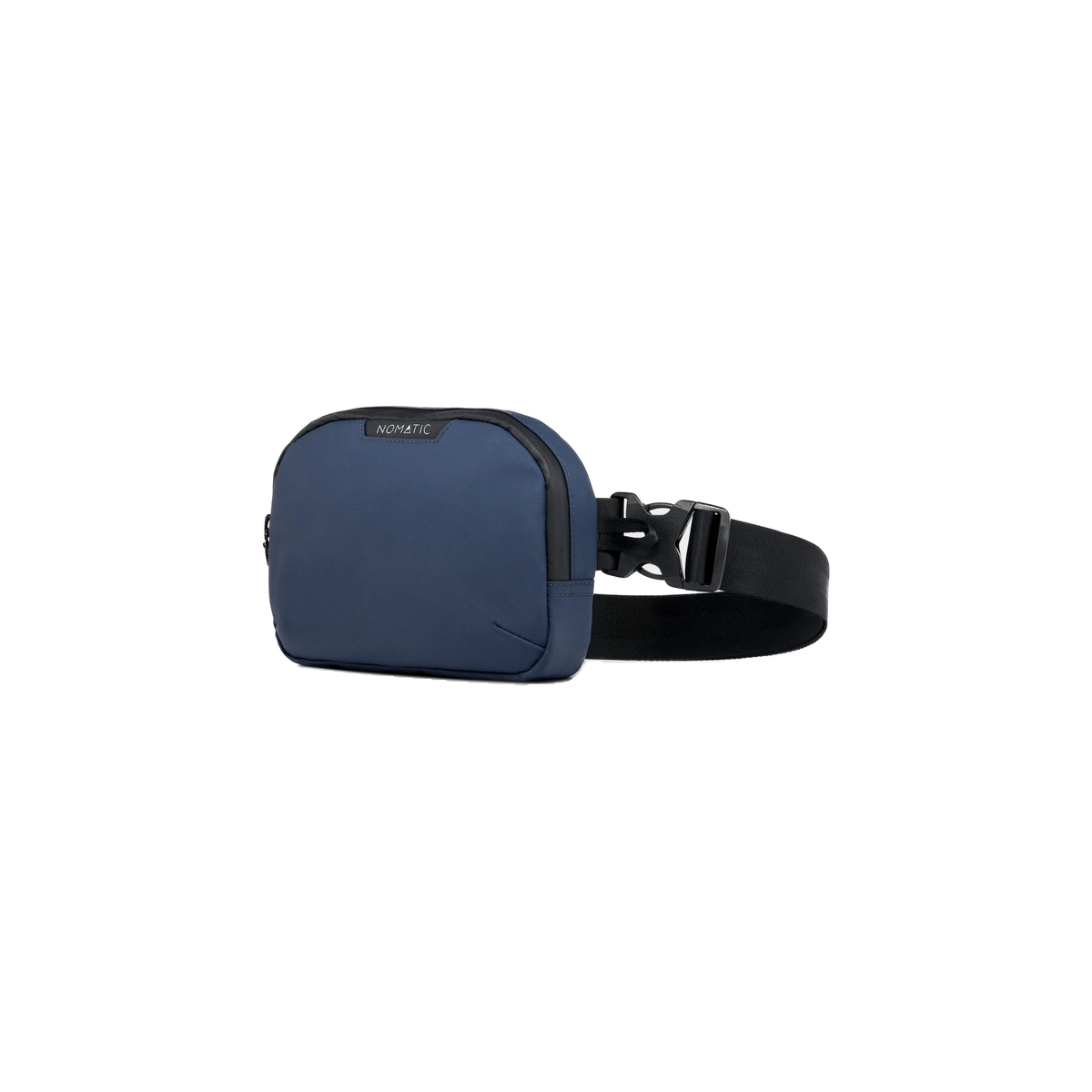 NOMATIC Hip Pack in Navy — custom branded by Motive
