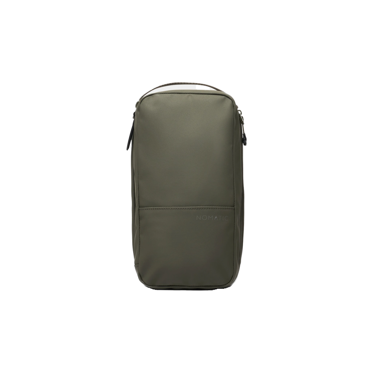 NOMATIC Toiletry Bag in Olive — custom branded by Motive
