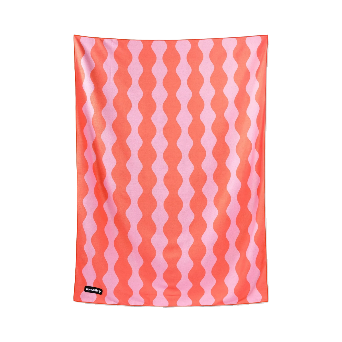 Nomadix Blanket Towel in Big Slack Trail Red Pink — custom branded by Motive