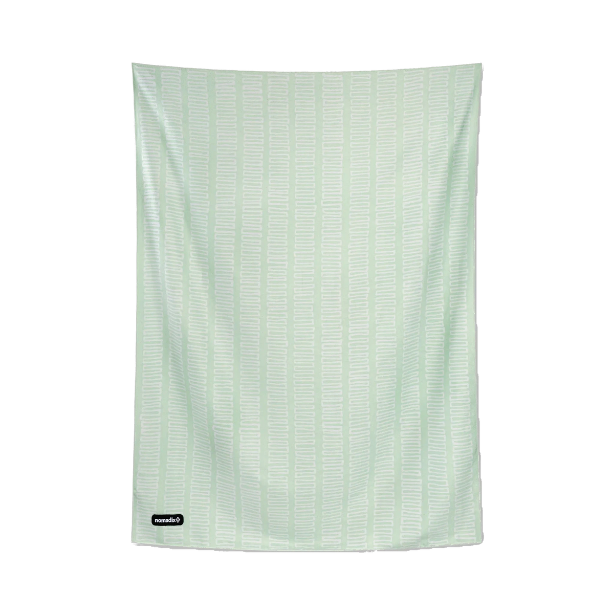 Nomadix Blanket Towel in Switchback Seafoam Green