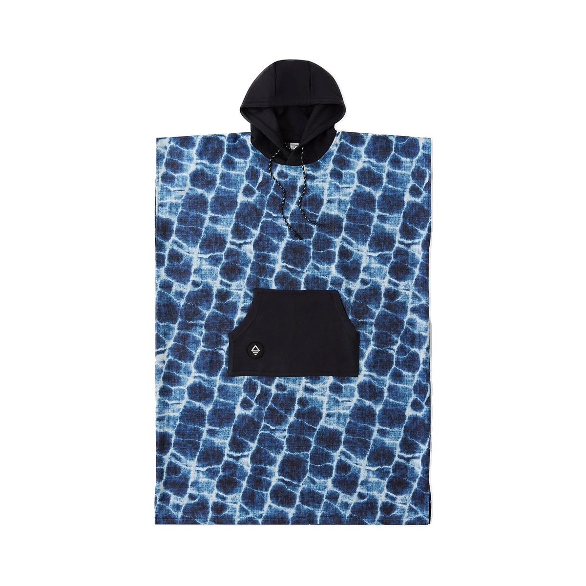 Nomadix Changing Poncho in Agua Blue — custom branded by Motive