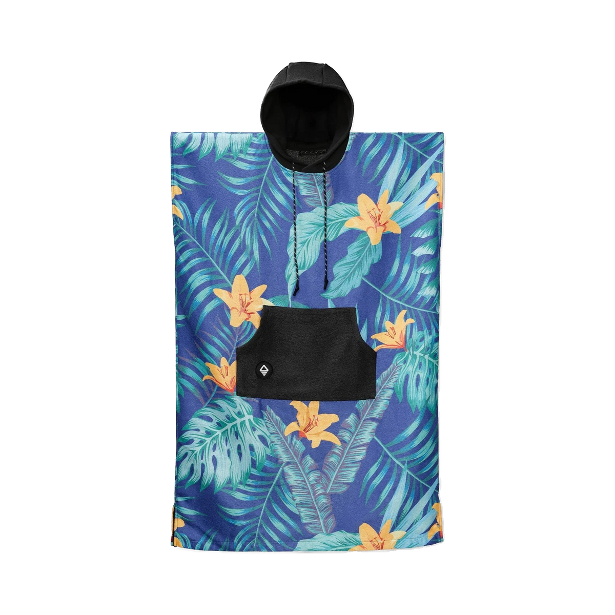 Nomadix Changing Poncho in Palms Dusk — custom branded by Motive