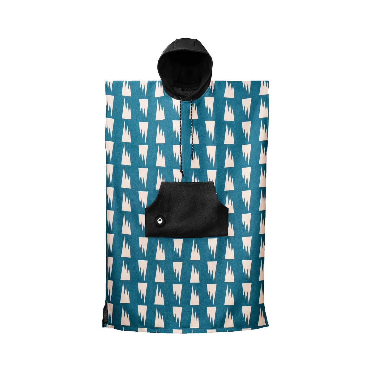 Nomadix Changing Poncho in Summit Green — custom branded by Motive
