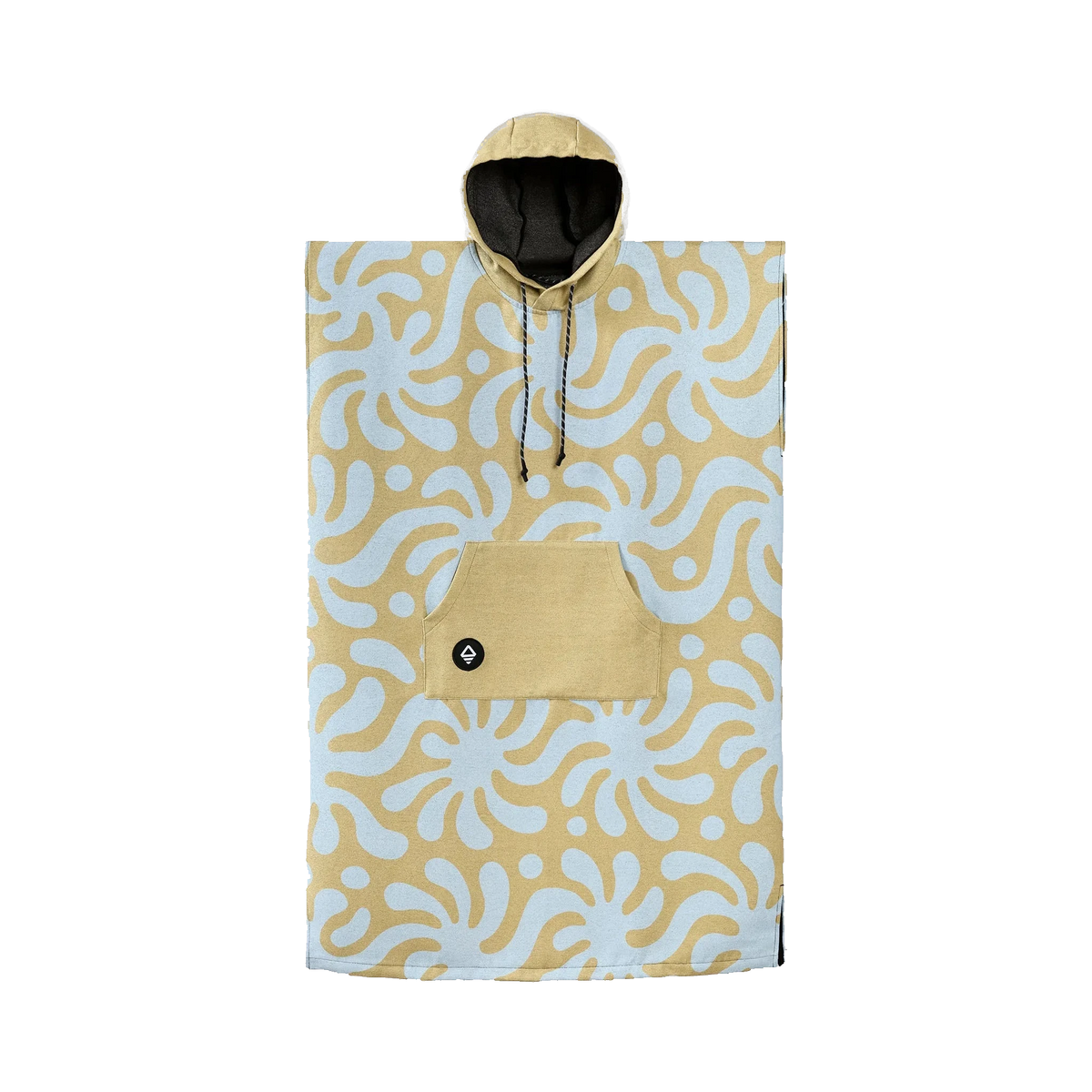 Nomadix Changing Poncho in Whirlpool Meadow Green — custom branded by Motive