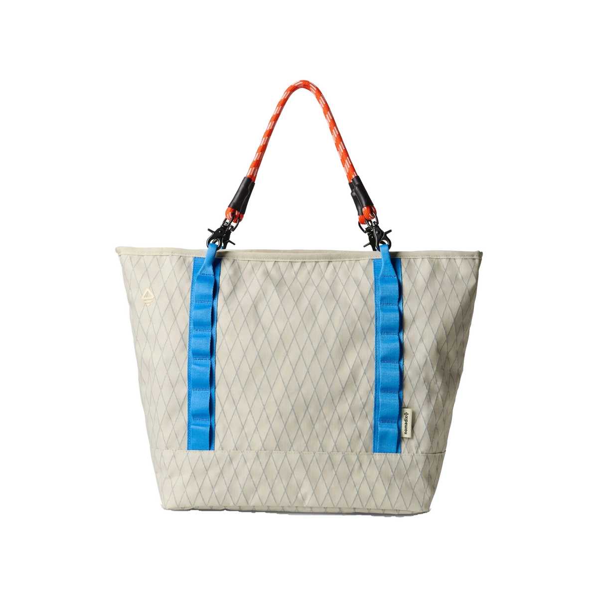 Nomadix DayTripper Tote in Driftwood Off-White — custom branded by Motive