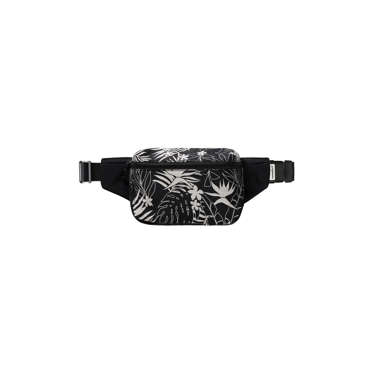 Nomadix Fanny Pack in Retro Palms Black — custom branded by Motive
