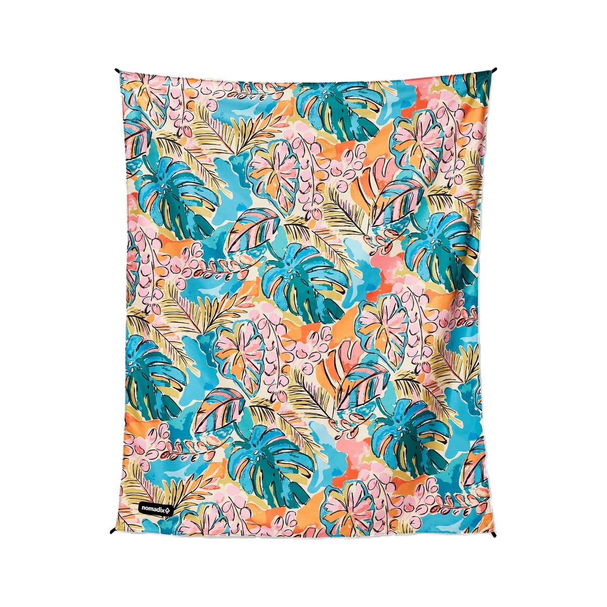 Nomadix Festival Blanket in Jungle — custom branded by Motive