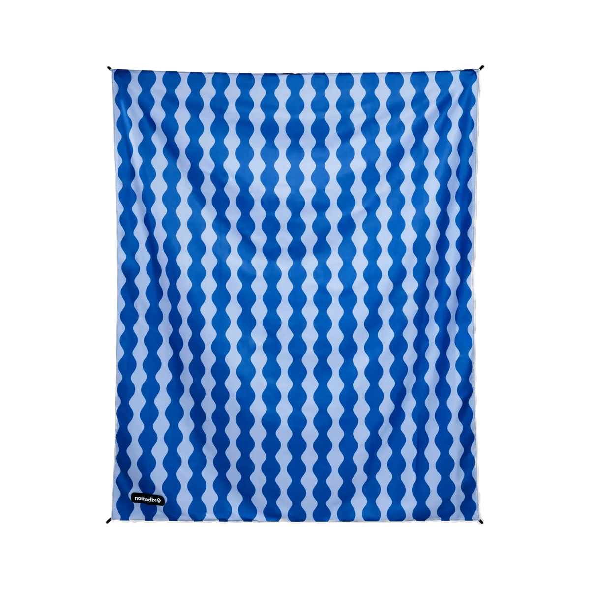 Nomadix Festival Blanket in Slack Tide Coastal Blue — custom branded by Motive