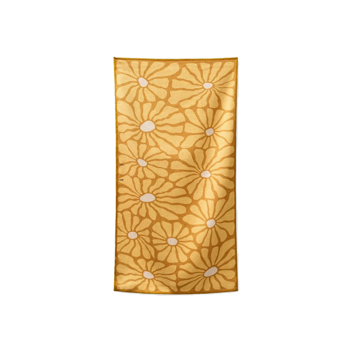 Nomadix Fitness Towel in Lazy Daisy Gold — custom branded by Motive