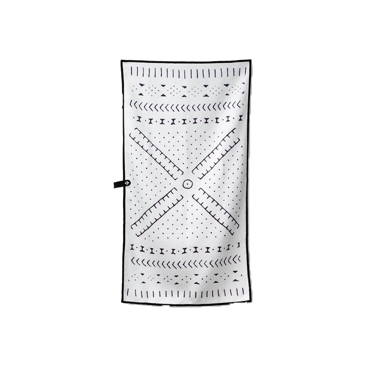 Nomadix Fitness Towel in Mud Cloth — custom branded by Motive