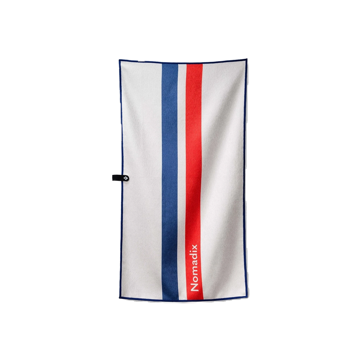 Nomadix Fitness Towel in Rally White Red and Blue — custom branded by Motive