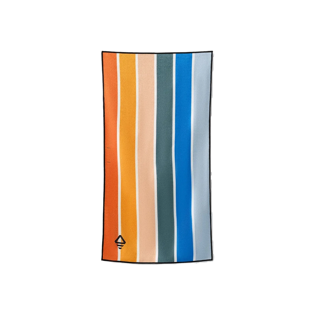 Nomadix Fitness Towel in Stripes Retro — custom branded by Motive