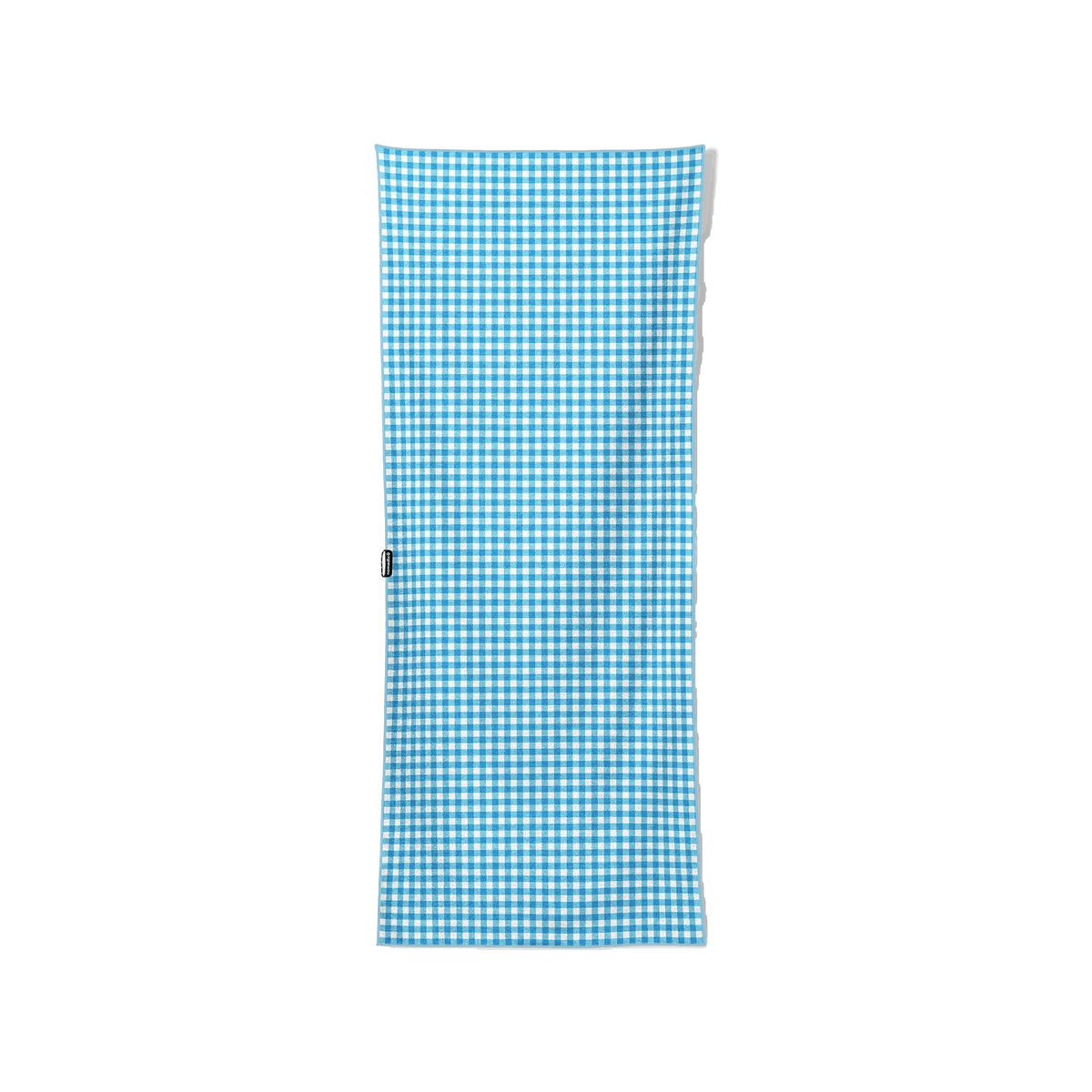 Nomadix Original Towel in Gingham Sky Blue — custom branded by Motive