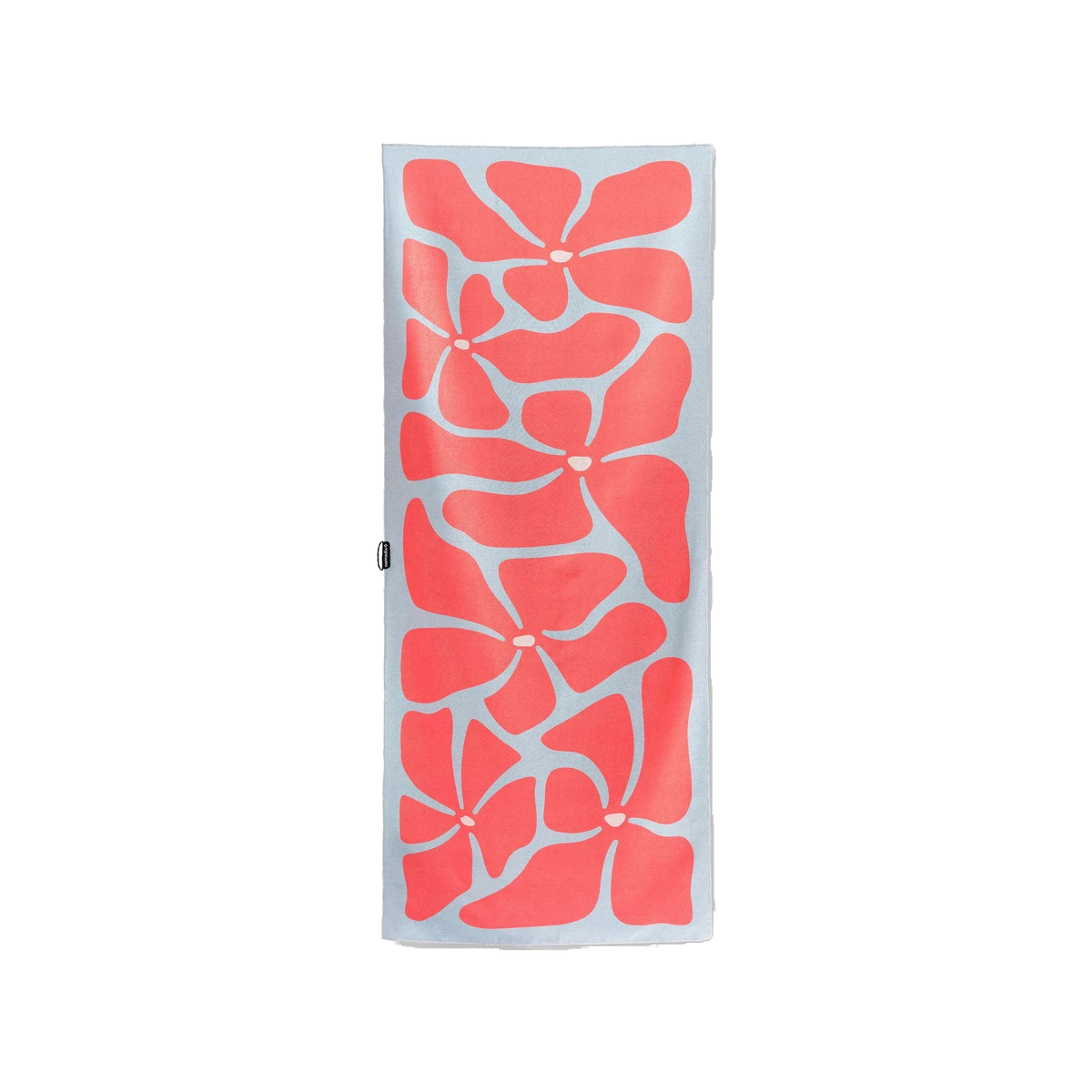 Nomadix Original Towel in Happy Flowers Warm Blue Red — custom branded by Motive