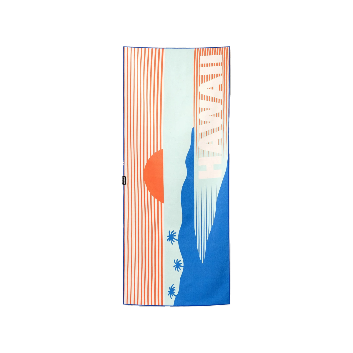 Nomadix Original Towel in Hawaii Sunset Blue Red — custom branded by Motive