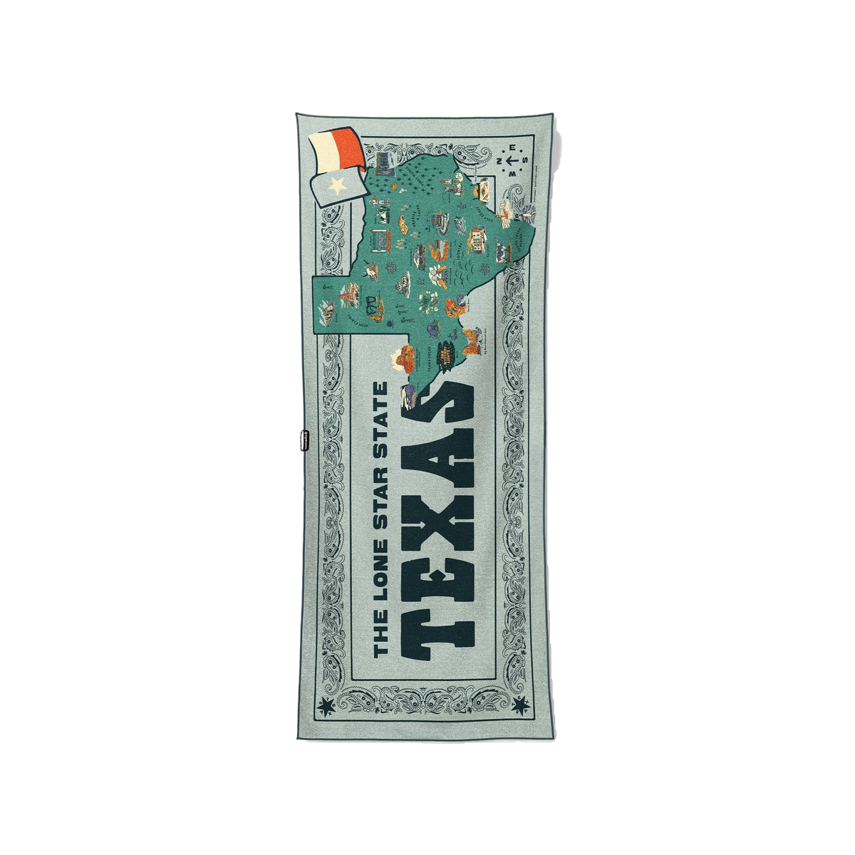 Nomadix Original Towel in Texas Map