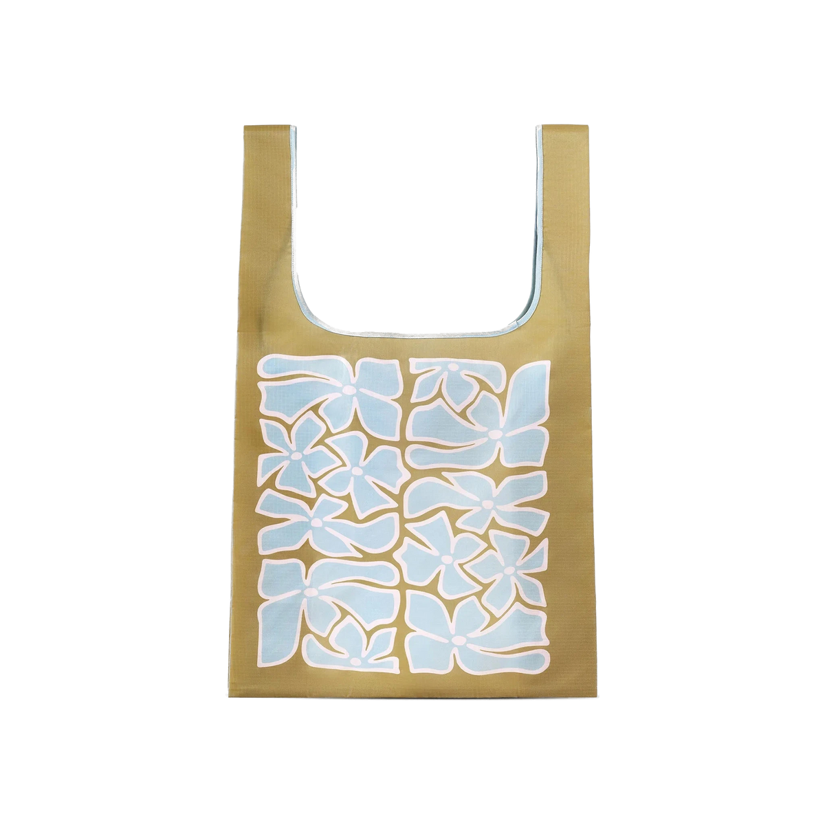 Nomadix Pocket Tote in Wild Flowers Meadow Green — custom branded by Motive