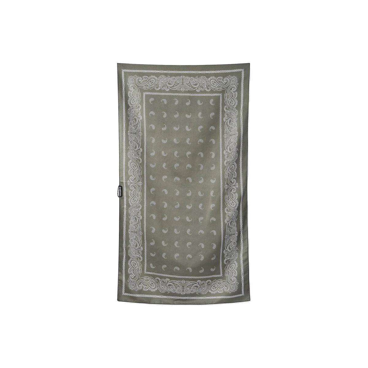 Nomadix Ultralight Towel in Paisley Forest Green — custom branded by Motive