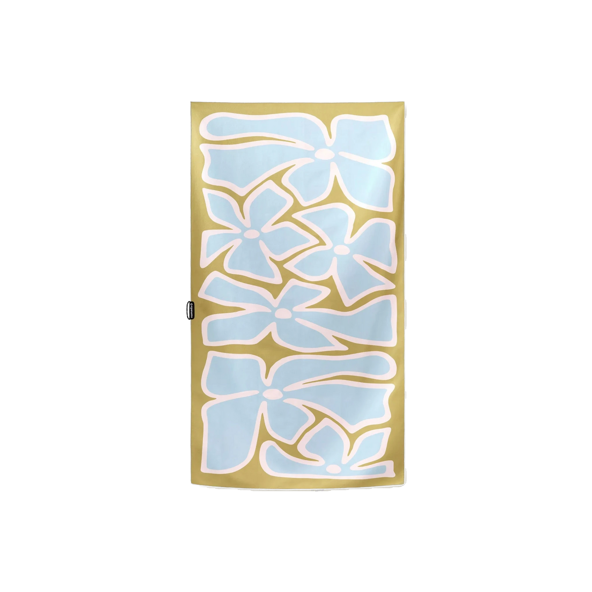 Nomadix Ultralight Towel in Wild Flowers Meadow Green — custom branded by Motive