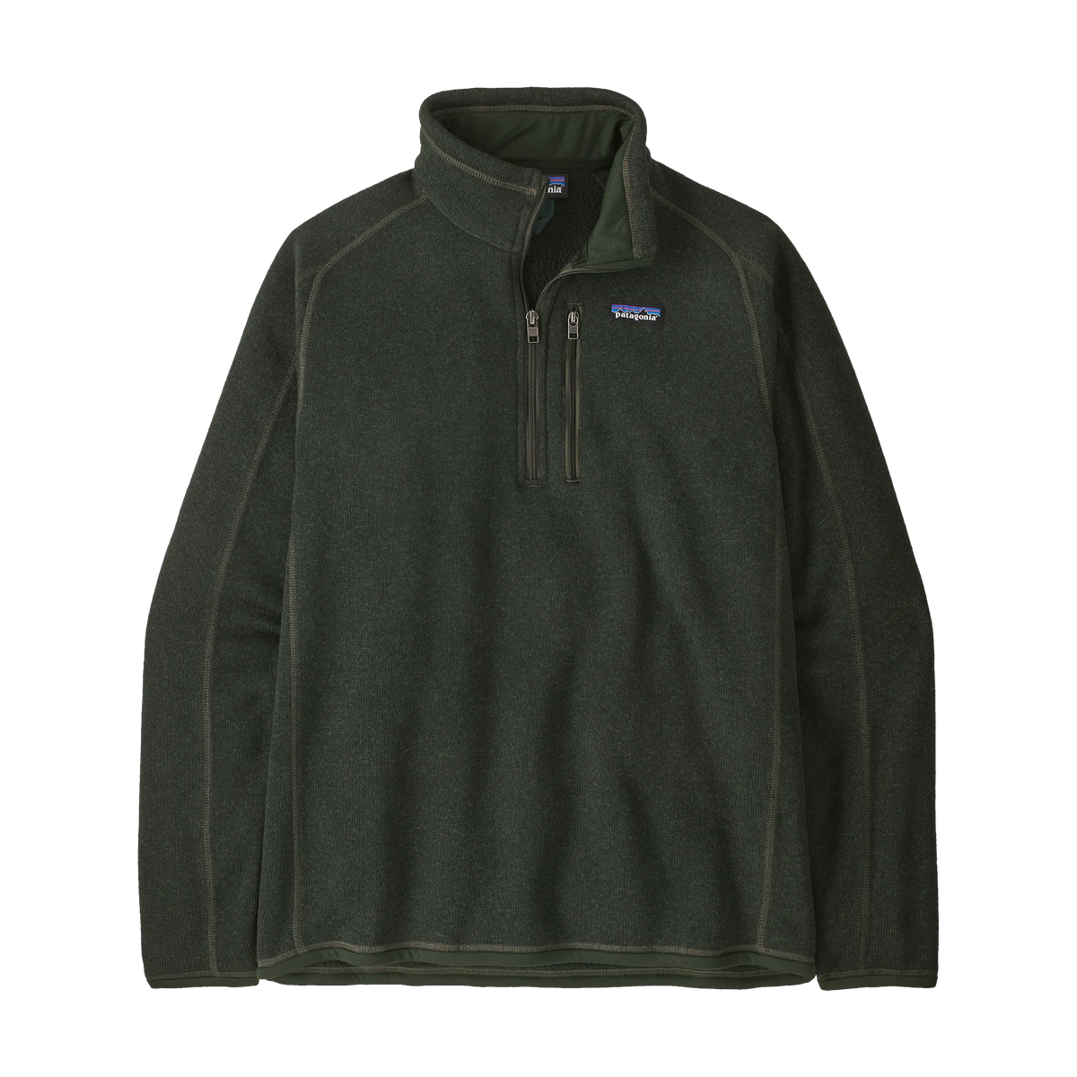 Patagonia Better Sweater 1/4-Zip Fleece in Old Growth Green