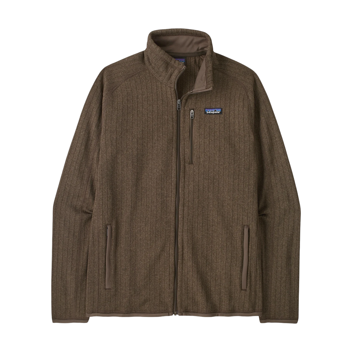Patagonia Better Sweater Fleece Jacket in Marlow Brown Rib Knit