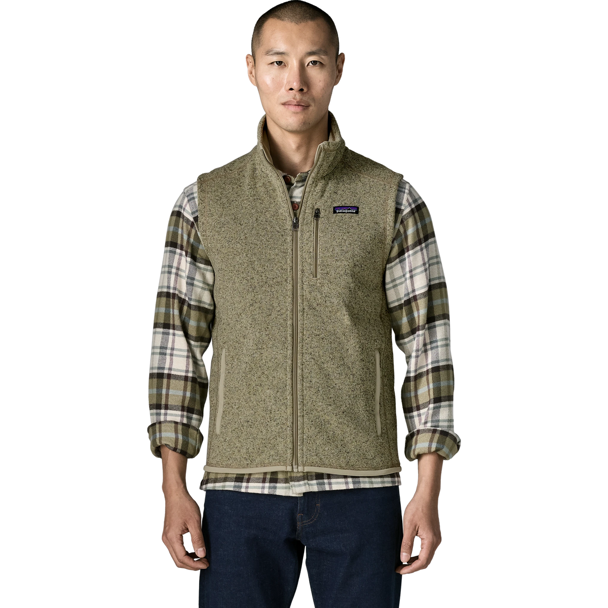 Patagonia Better Sweater Fleece Vest in Weathered Stone