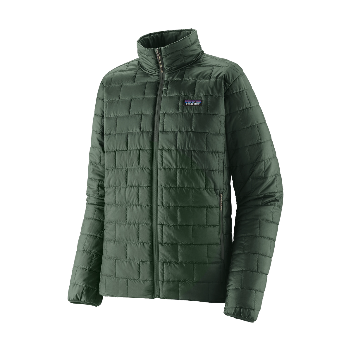 Patagonia Nano Puff Jacket in Treeline Green