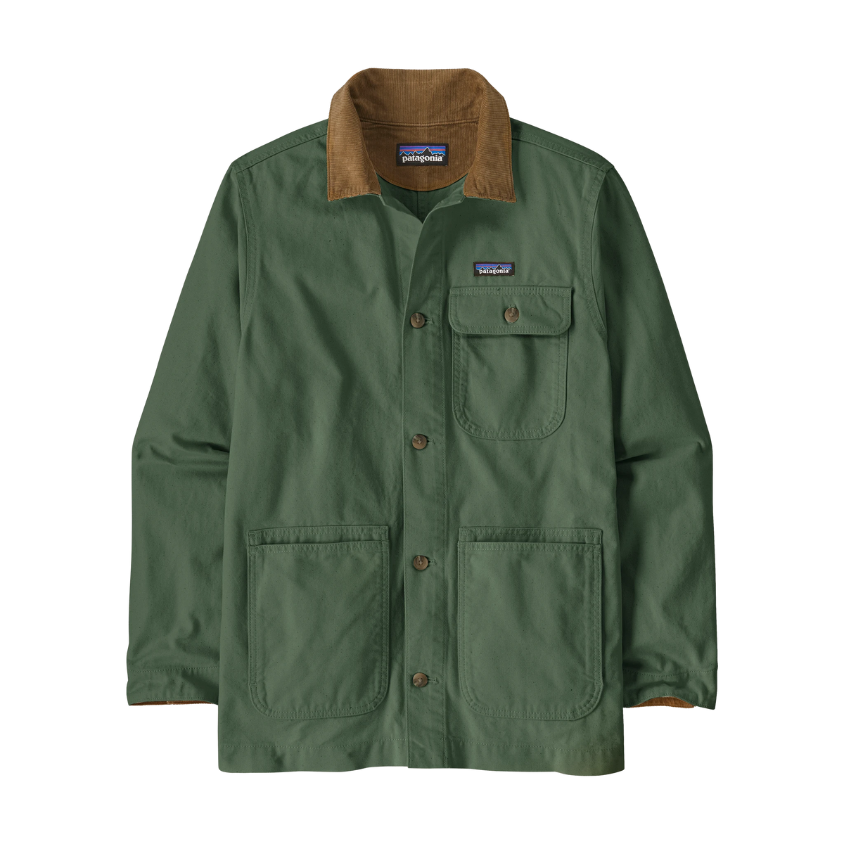 Patagonia Point Reyes Canvas Jacket in Canopy Green