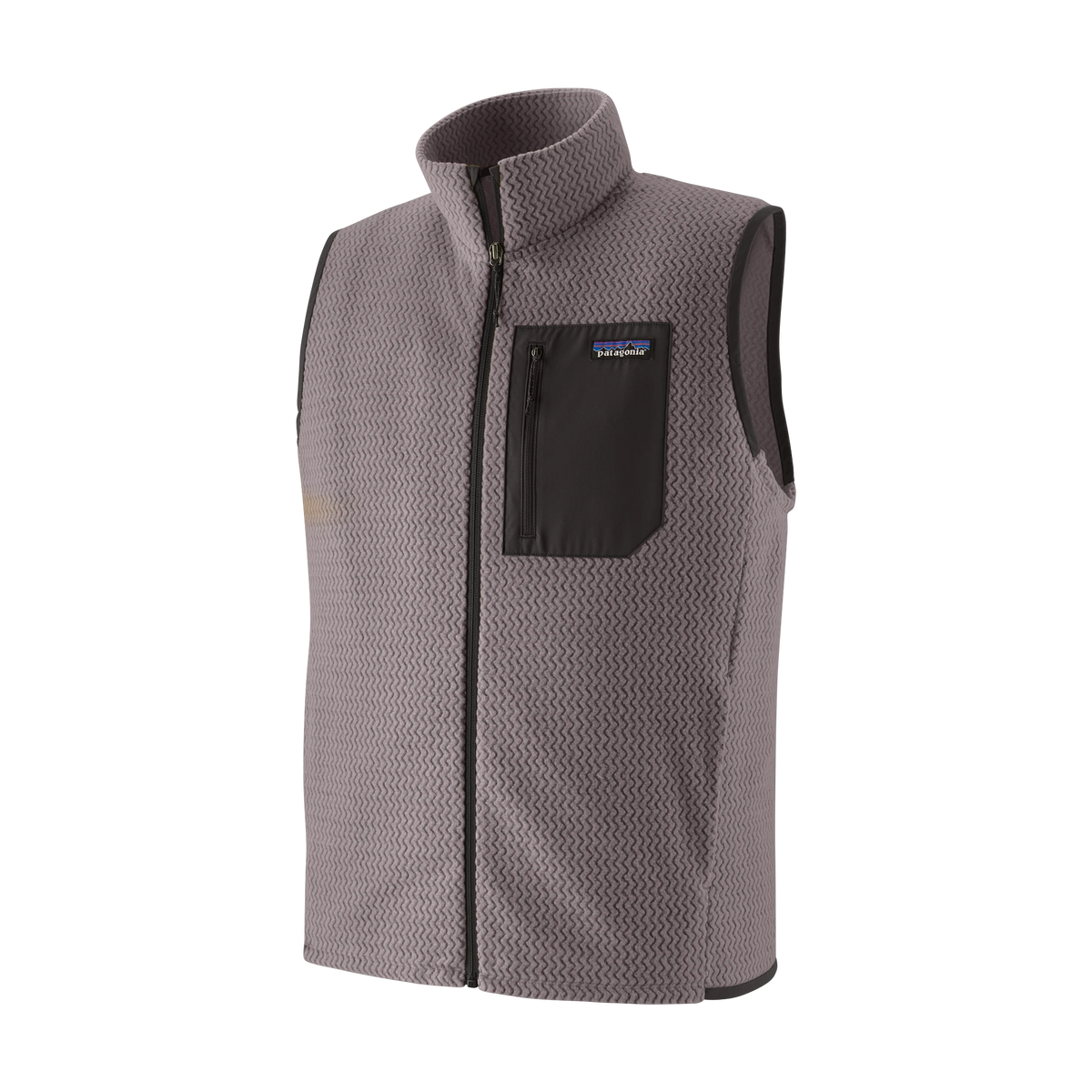 Patagonia R1 Air Fleece Vest in May Grey