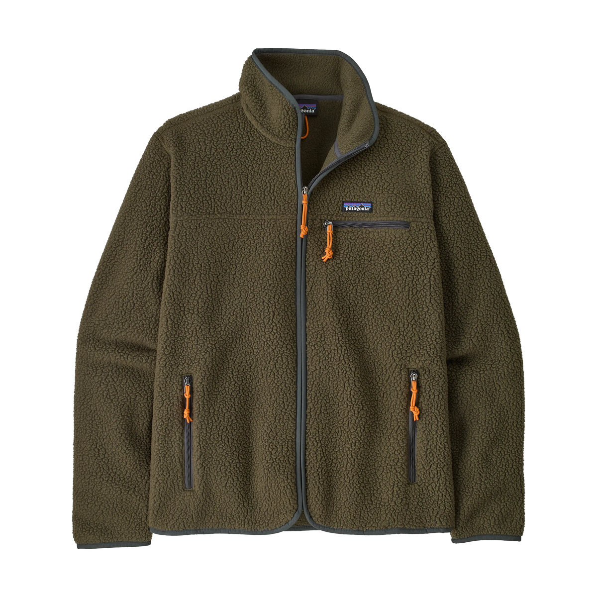Patagonia Retro Pile Fleece Jacket in Basin Green