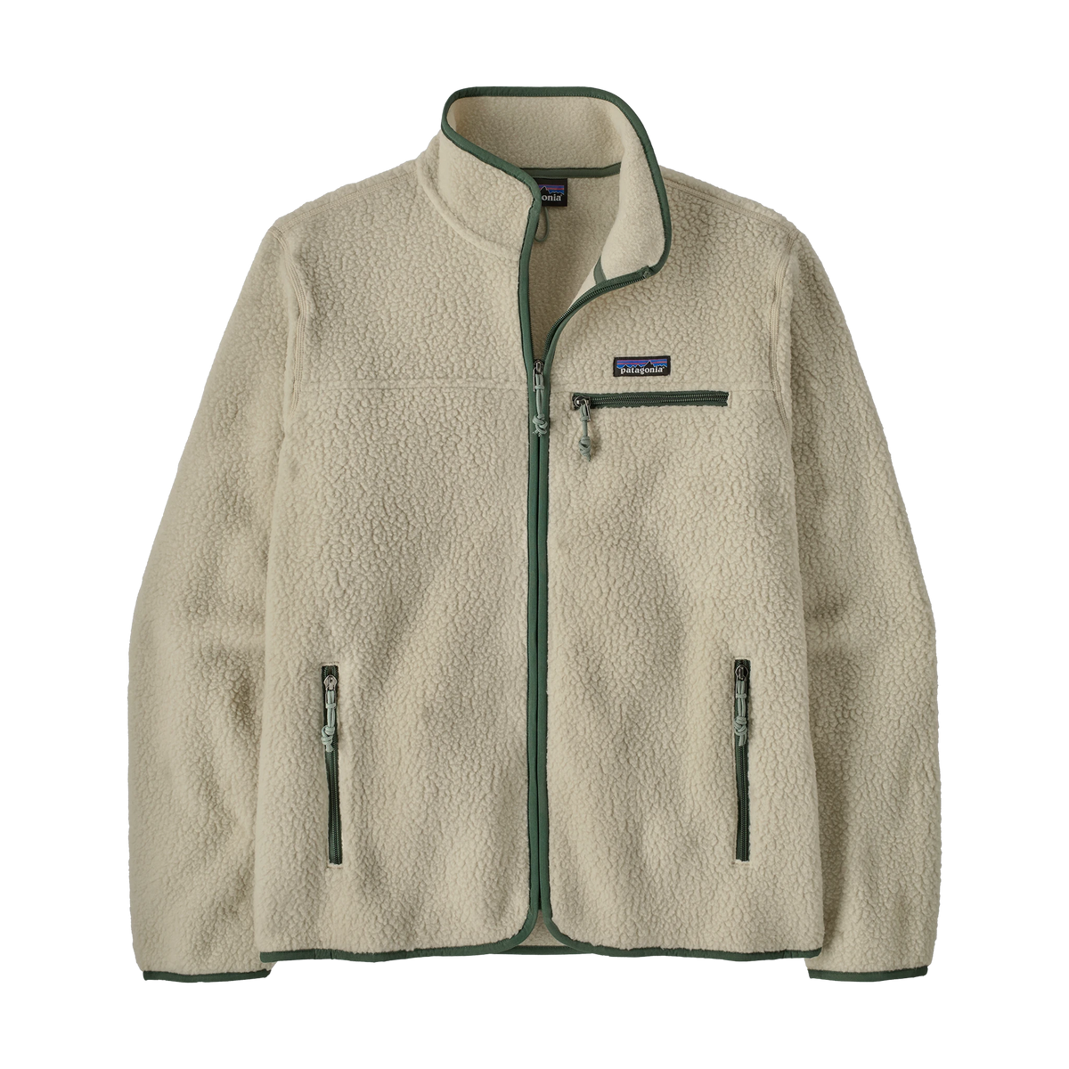 Patagonia Retro Pile Fleece Jacket in Pelican