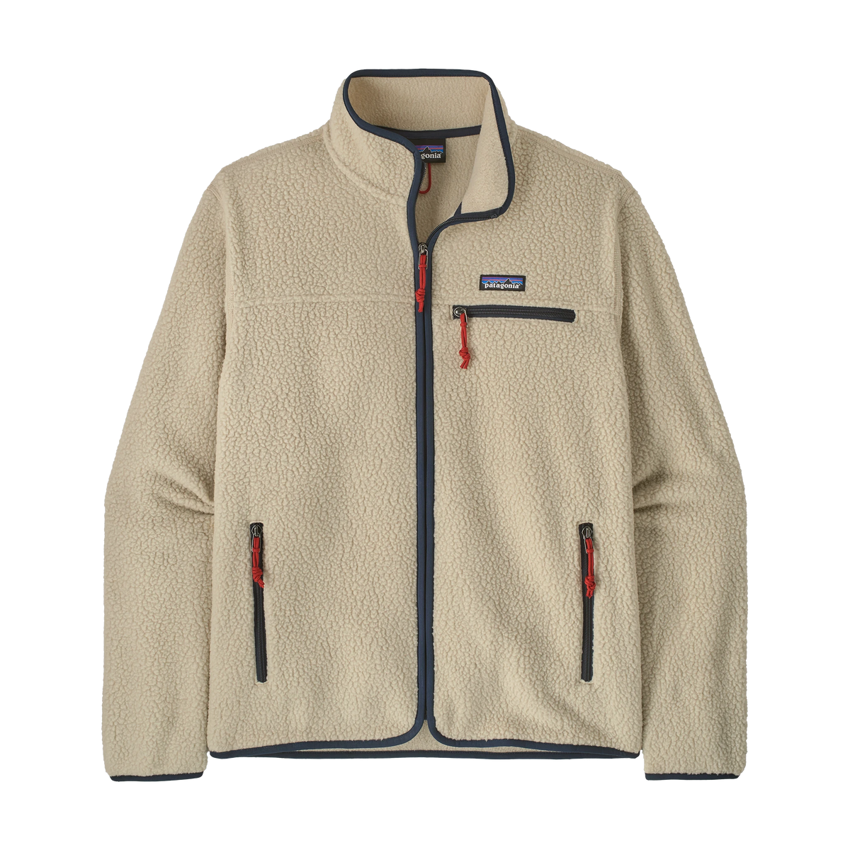 Patagonia Retro Pile Fleece Jacket in Pelican