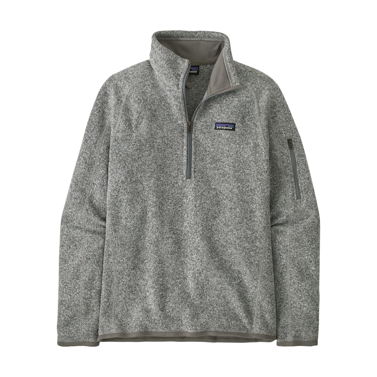 Patagonia Women's Better Sweater 1/4-Zip Fleece in Birch White