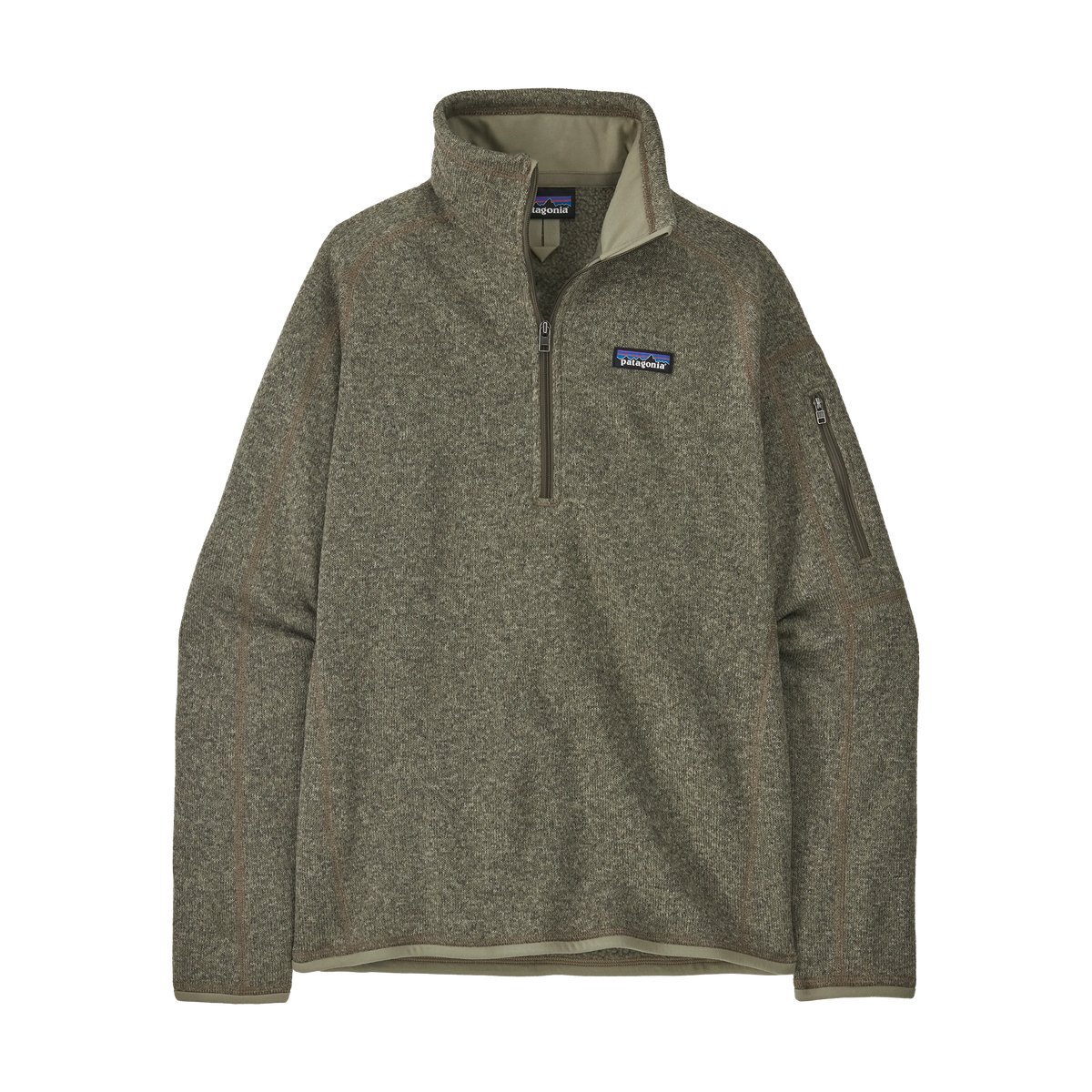 Patagonia Women's Better Sweater 1/4-Zip Fleece in River Rock Green