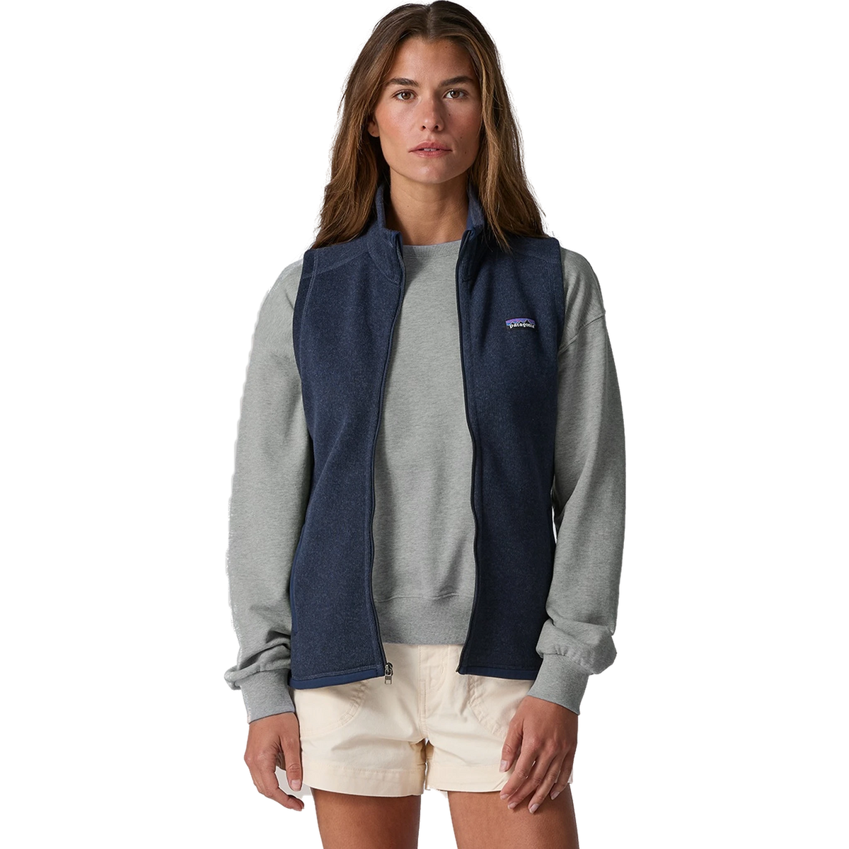 Patagonia Women's Better Sweater Fleece Vest in New Navy