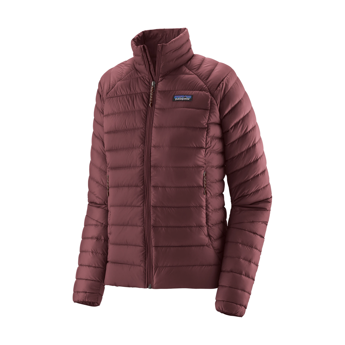 Patagonia Women's Down Sweater Jacket in Dark Ruby
