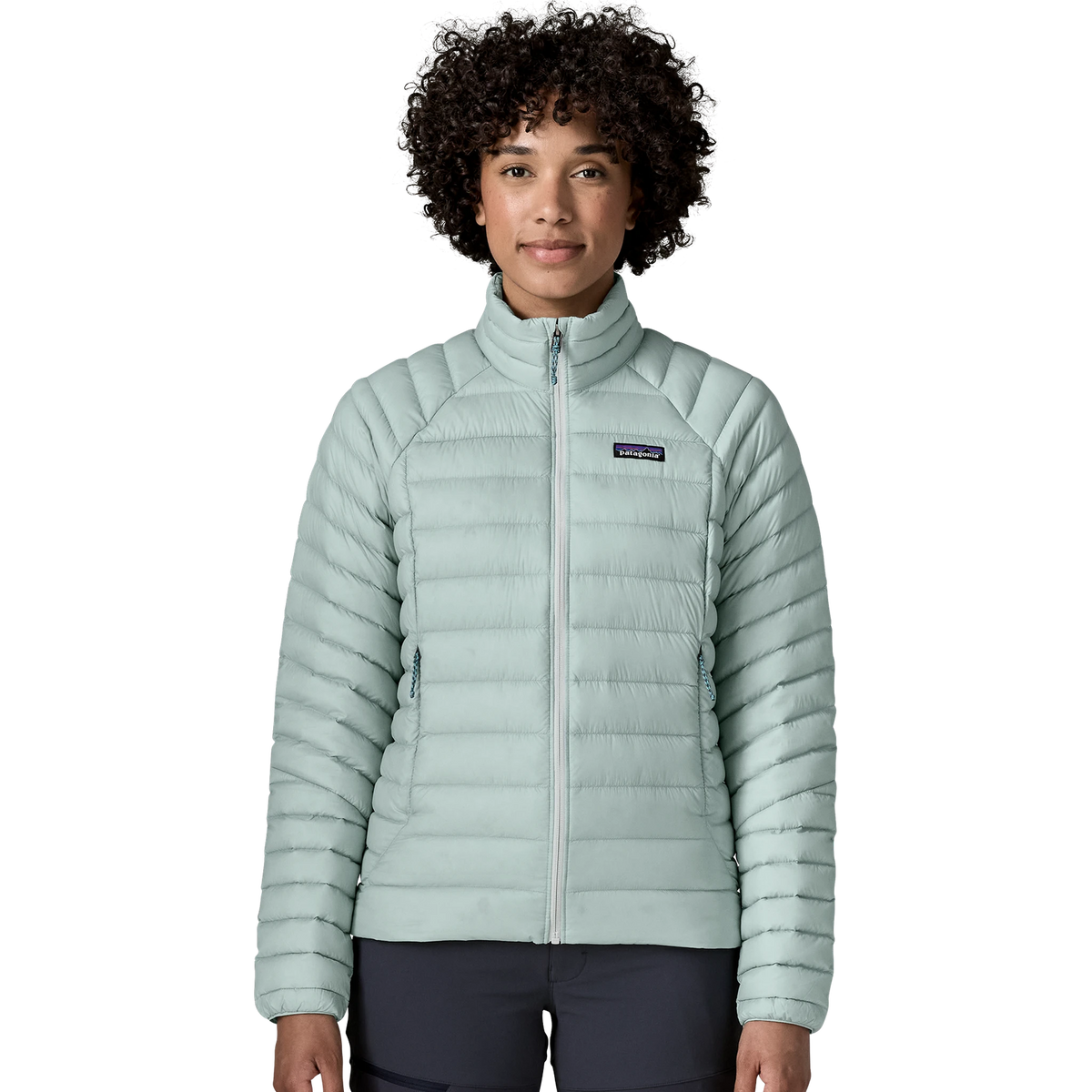 Patagonia Women's Down Sweater Jacket in Virtually Blue