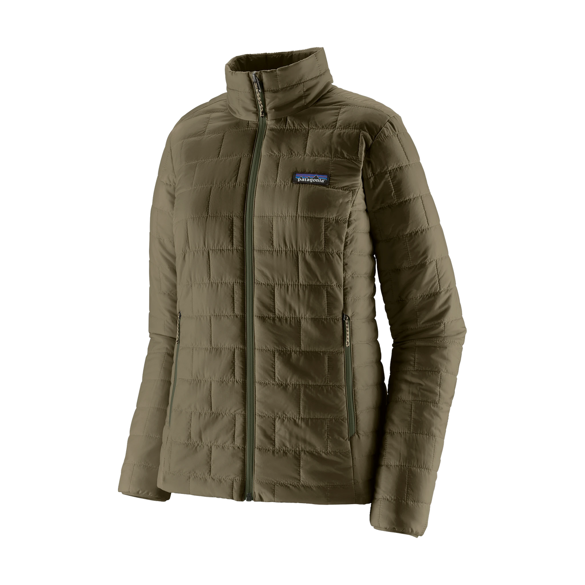 Patagonia Women's Nano Puff Jacket in Basin Green