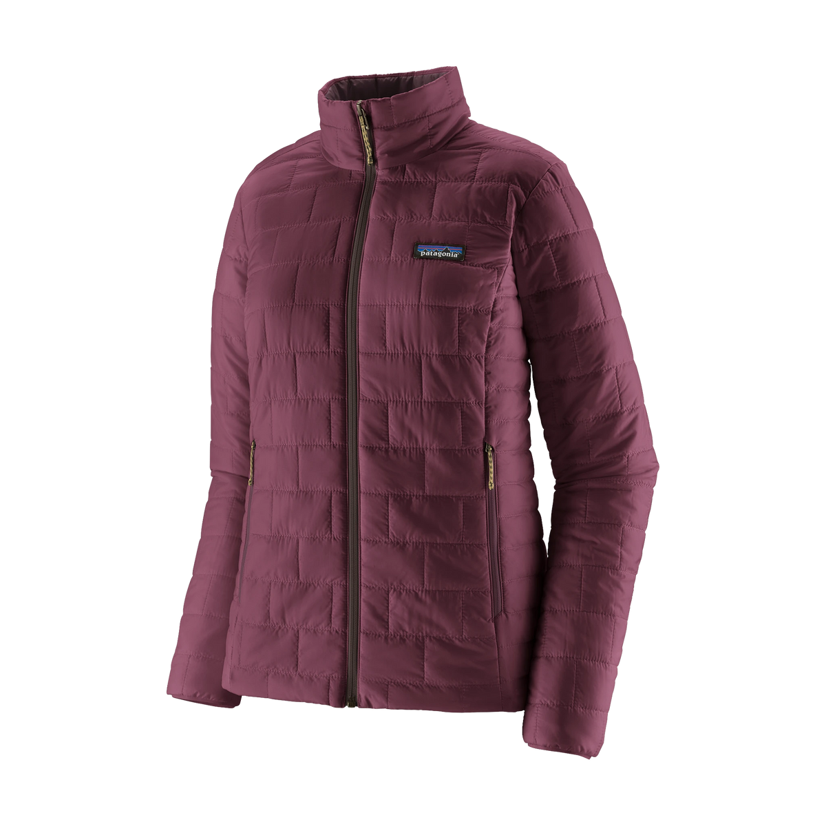 Patagonia Women's Nano Puff Jacket in Berry Fig