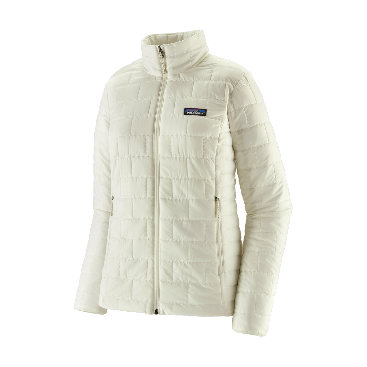 Patagonia Women's Nano Puff Jacket in Birch White