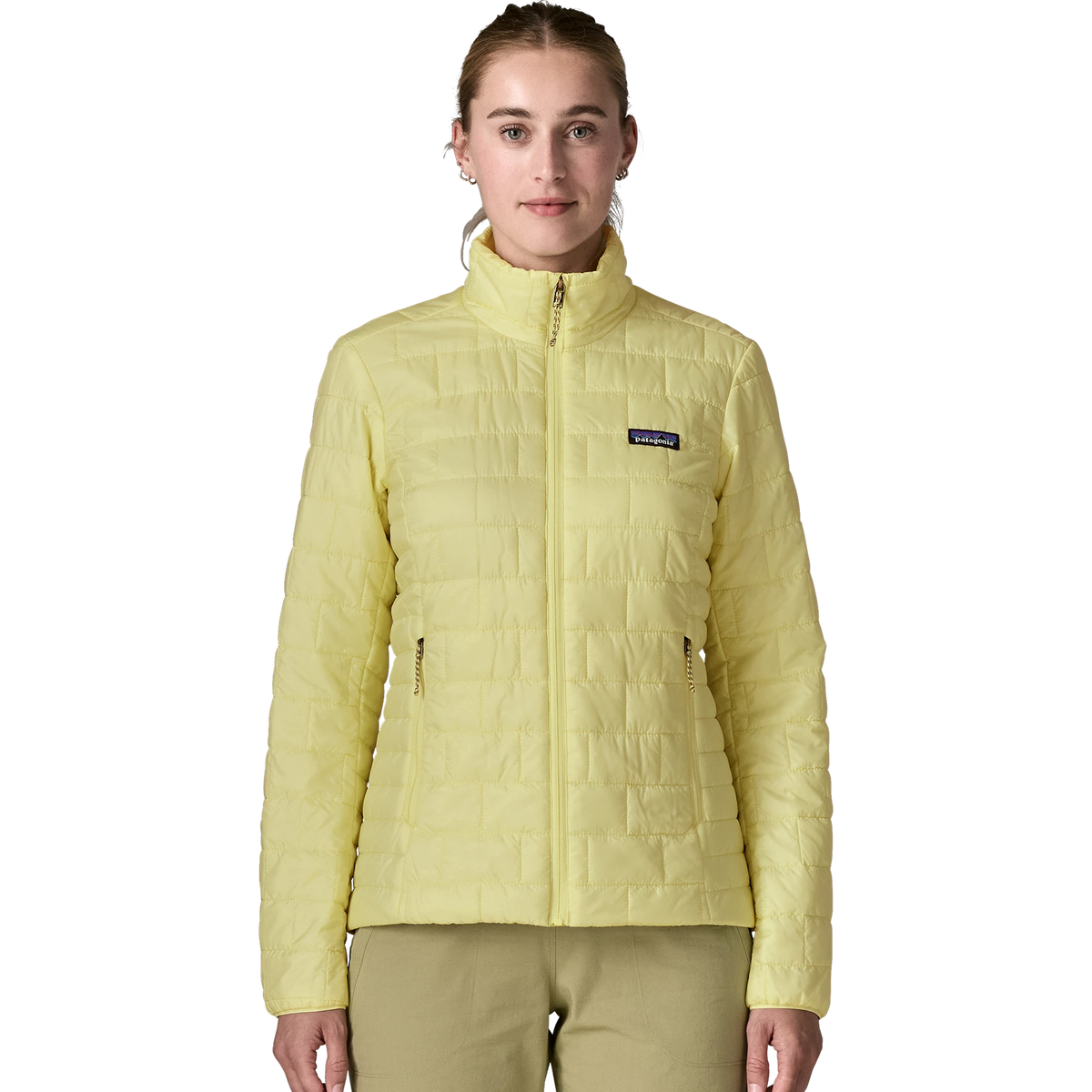 Patagonia Women's Nano Puff Jacket in Vellum Green