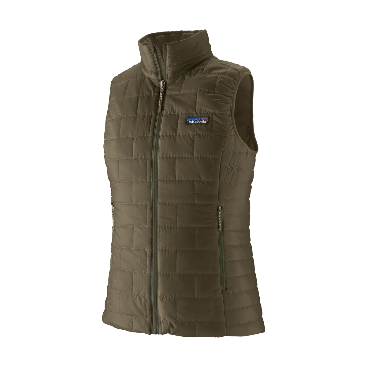 Patagonia Women's Nano Puff Vest in Basin Green