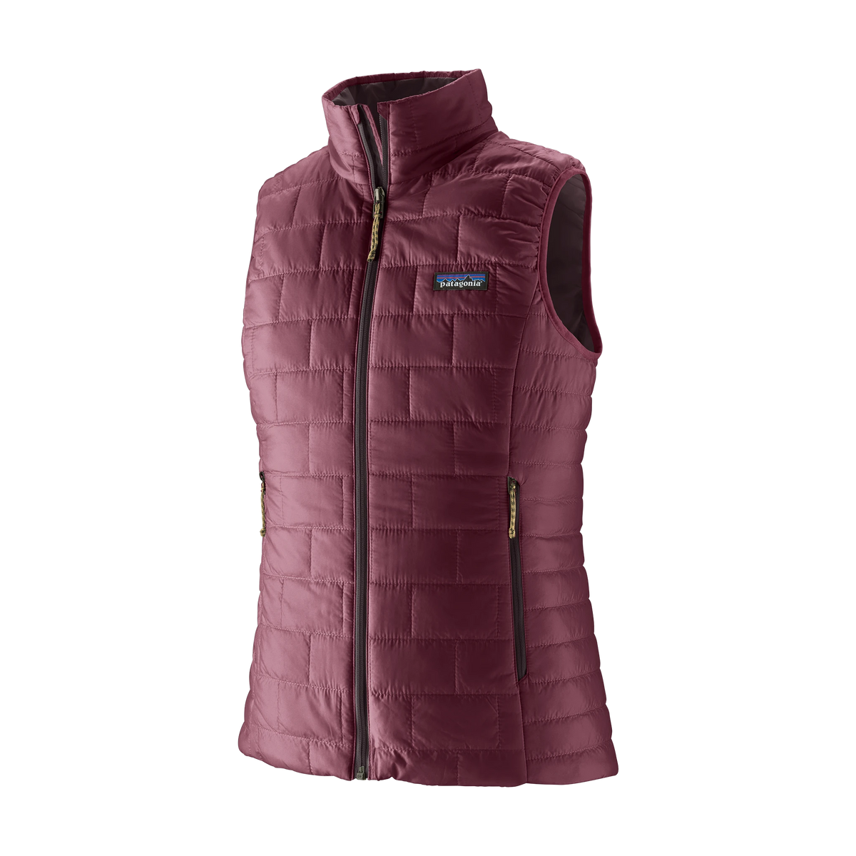 Patagonia Women's Nano Puff Vest in Berry Fig