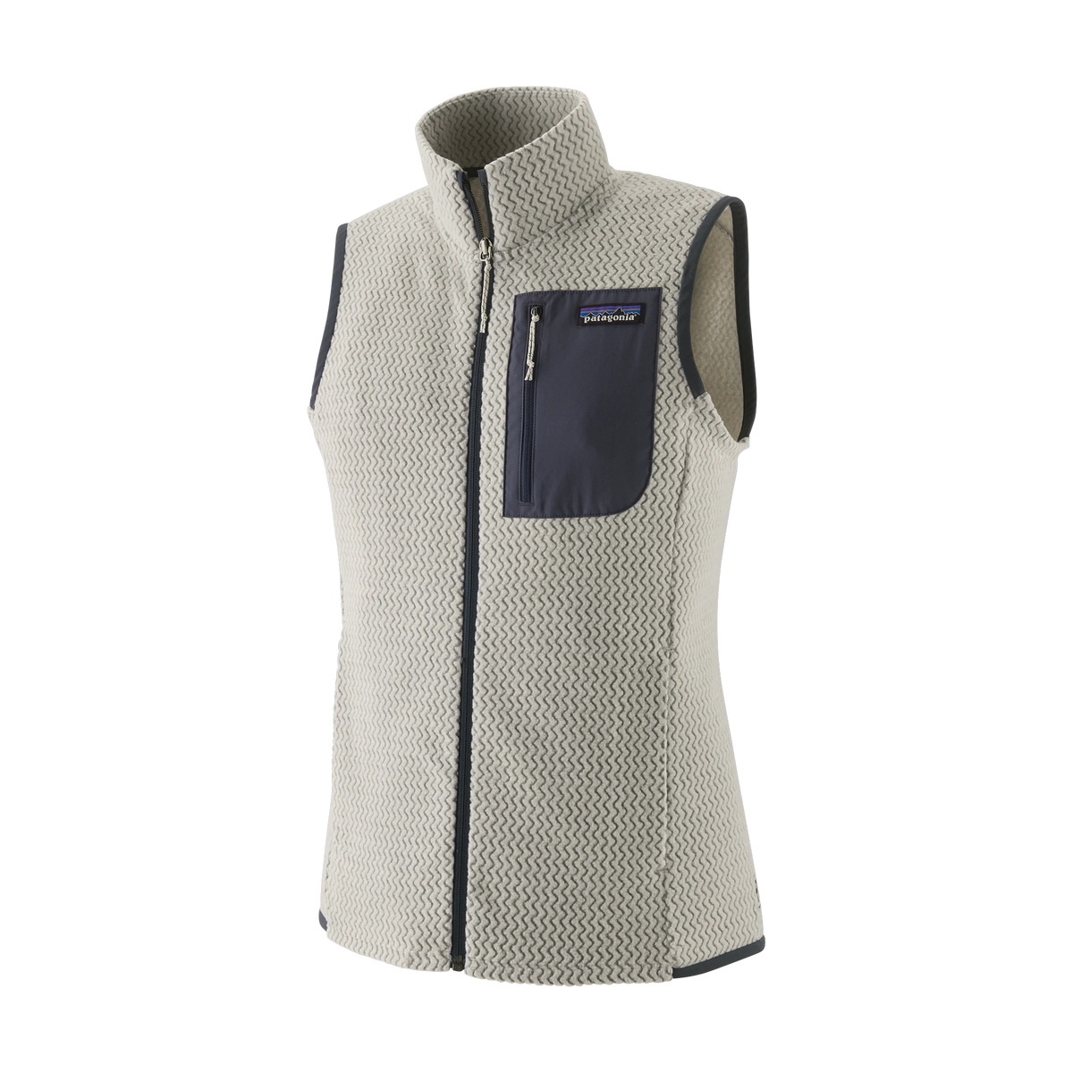 Patagonia Women's R1 Air Fleece Vest in Birch White