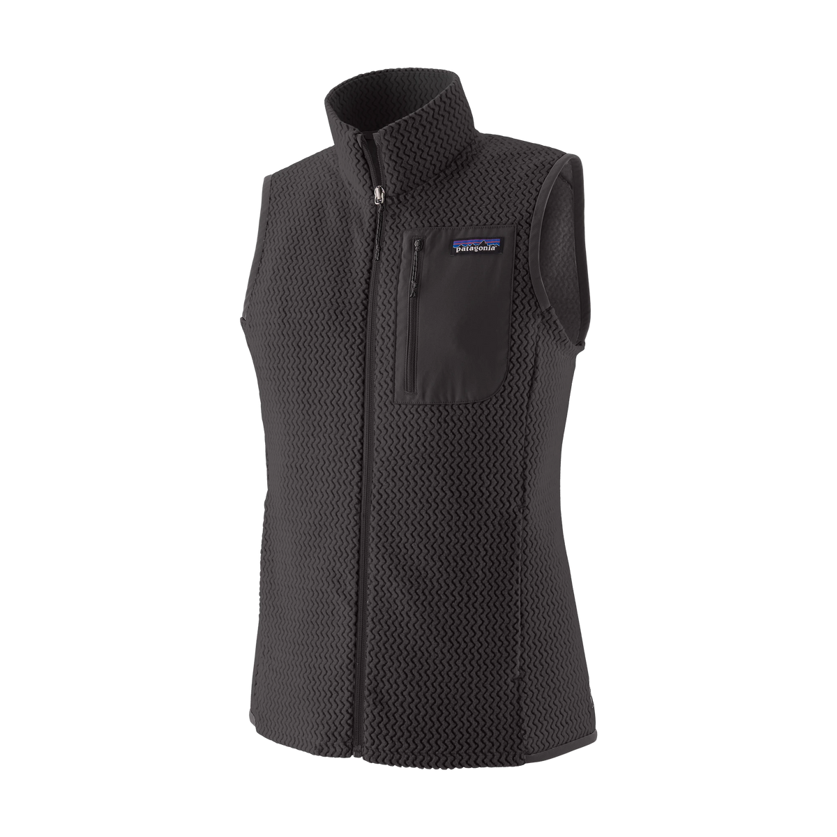 Patagonia Women's R1 Air Fleece Vest in Black