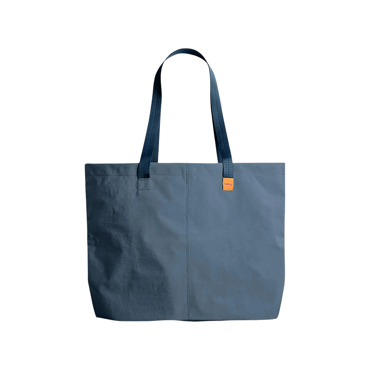 Bellroy Market Tote in Steel Blue — custom branded by Motive